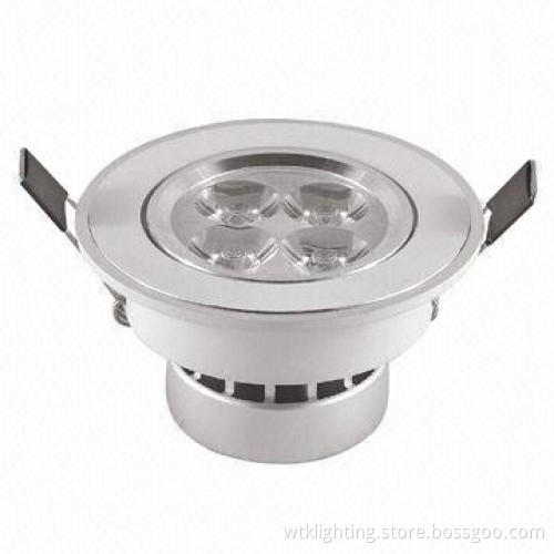 LED 4W Superior Ceiling/Downlight with Epistar LEDs, Made of Aluminum Material